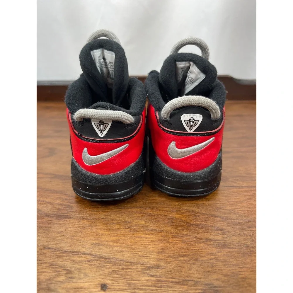 Kids Nike Air More Uptempo Shoes Youth Size 8C Basketball DM0020-001 Sneakers